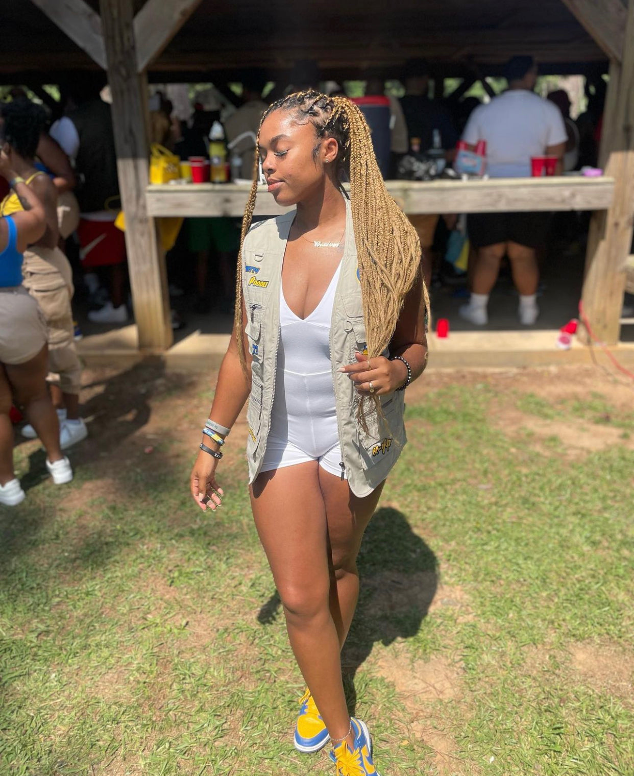 She Spazzed Vest (No Glitter Option)