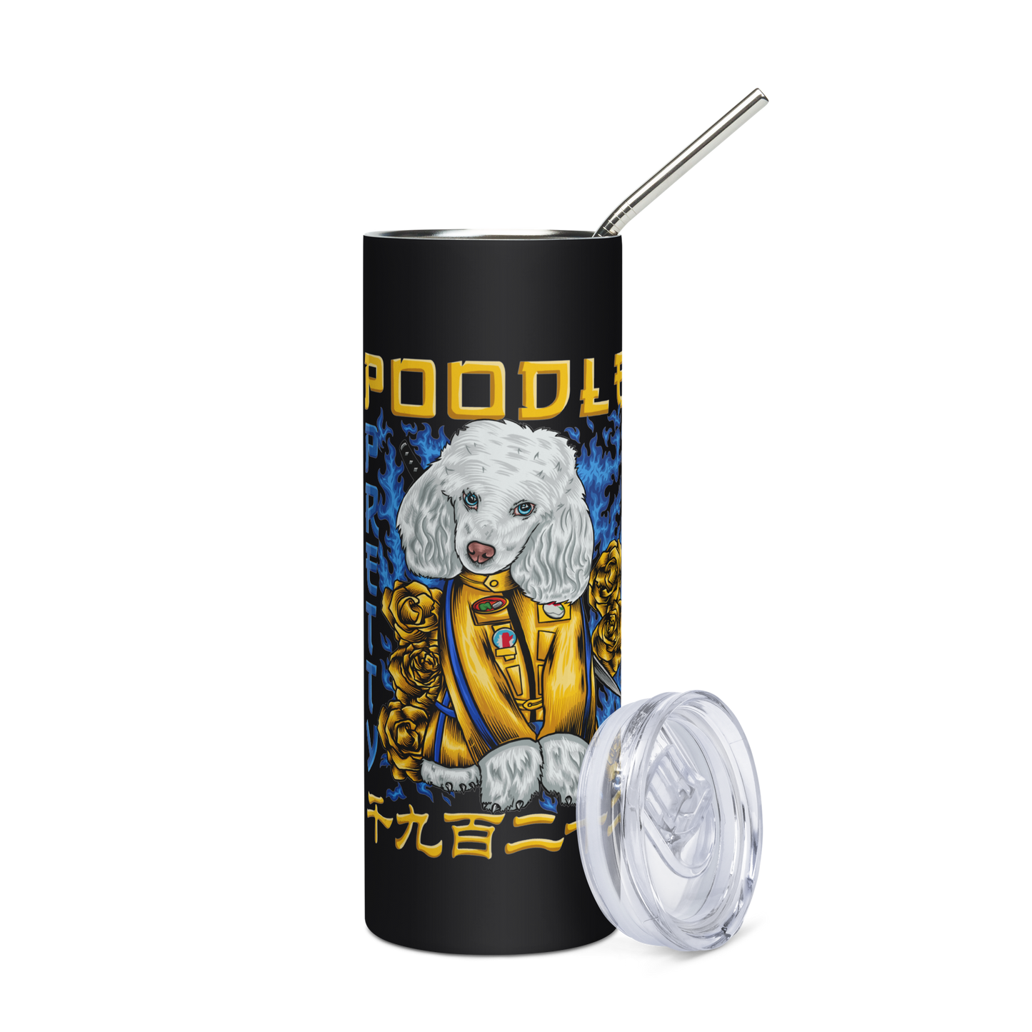 Killer Poodle Stainless Steel Tumbler