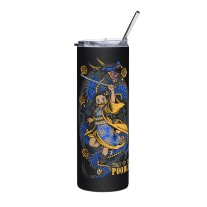 Year of the Poodle Steel Tumbler